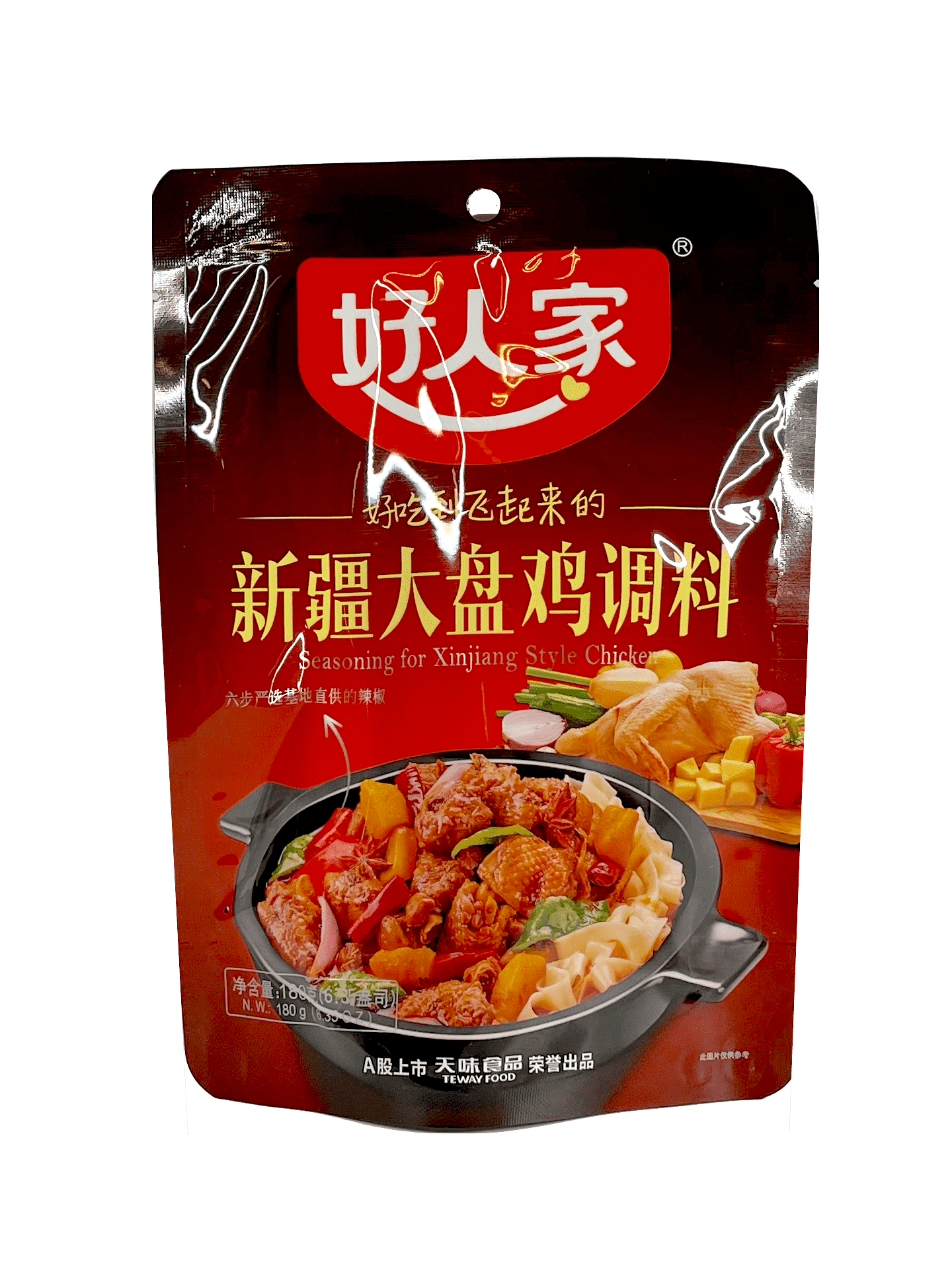 新疆大盘鸡调料 180g 好人家中国