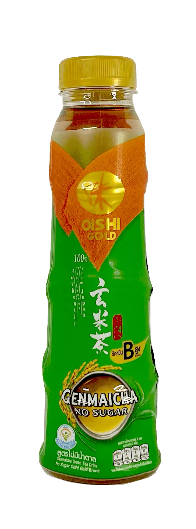 Green Tea Genmaicha No Sugar 400ml Oishi Thailand