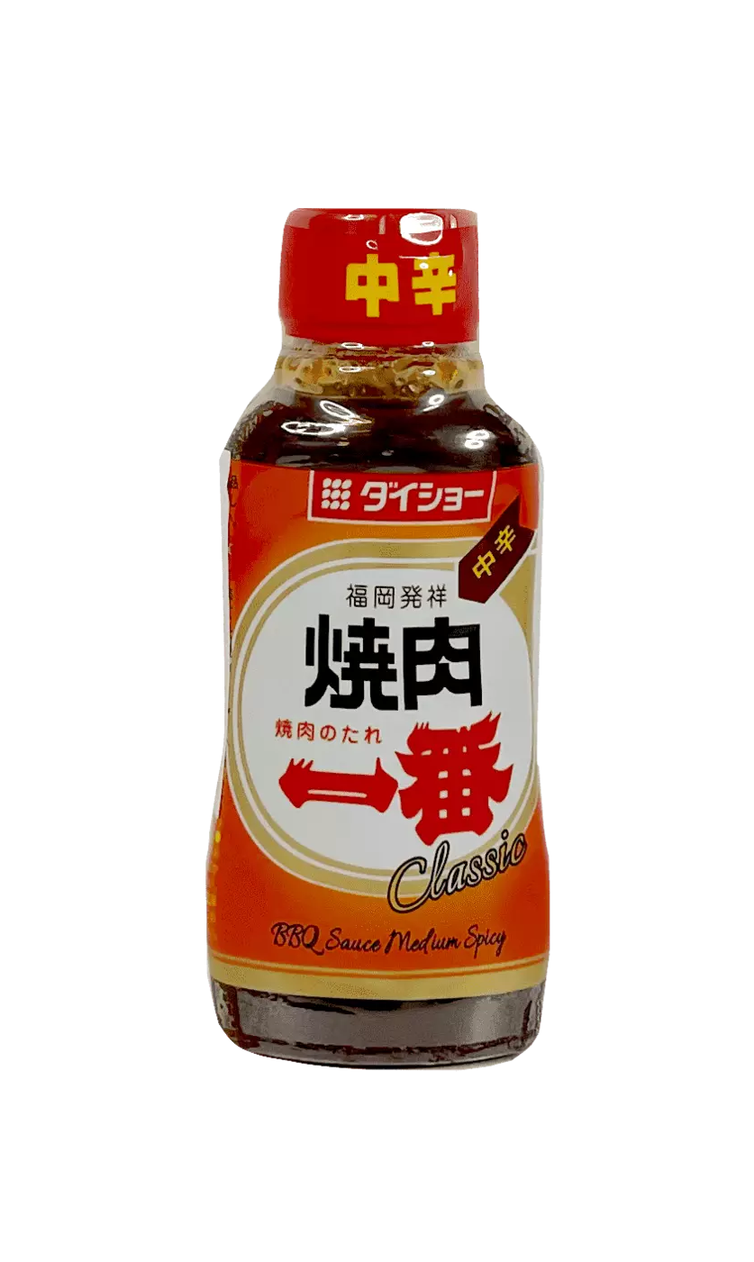 BBQ Sauce Medium Spicy 235g DAISHO Japan