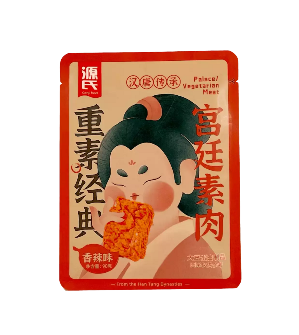 Vegetarian Meat Spicy Flavor 90g Yuans Palace China
