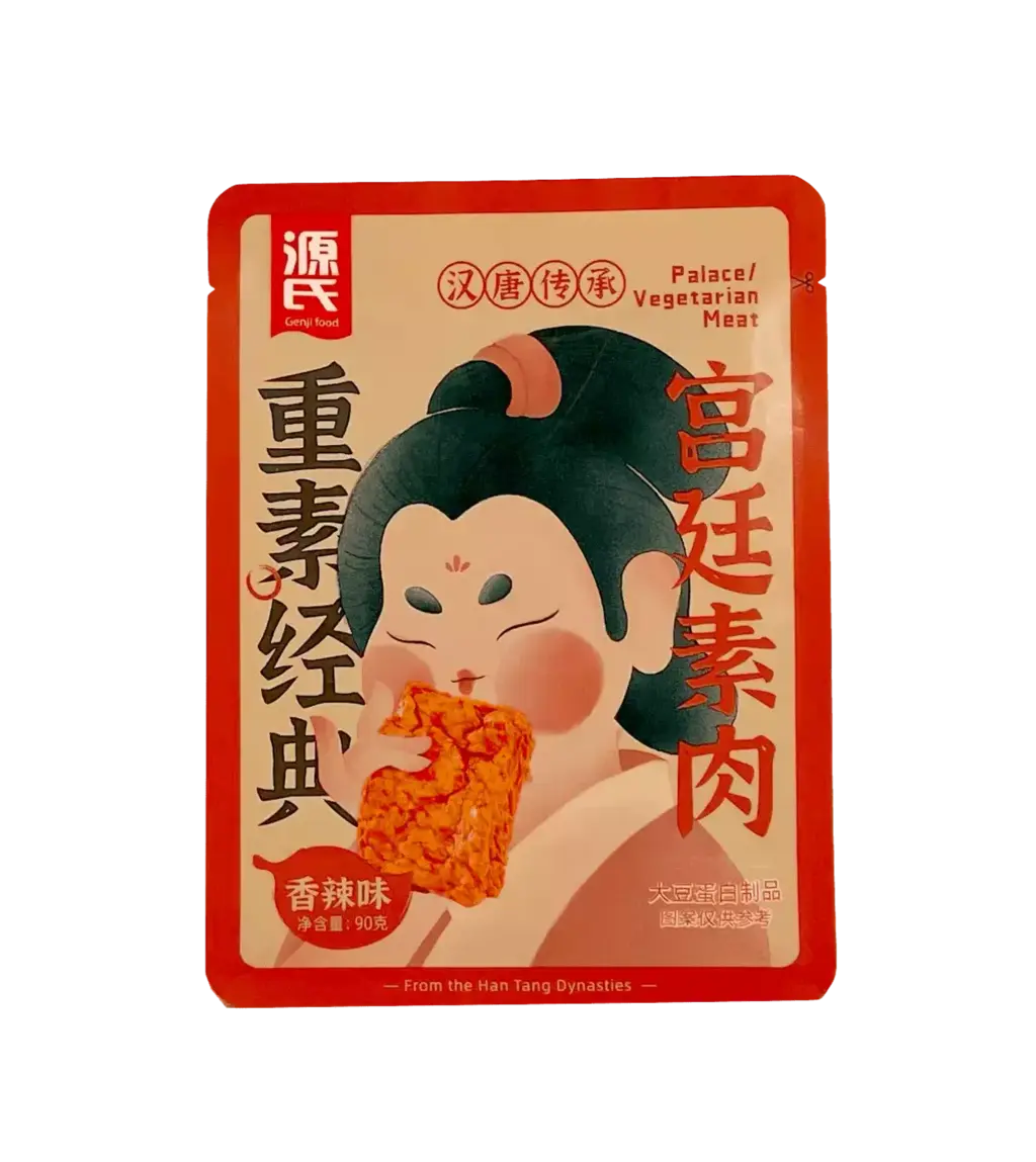 Vegetariskt Kött stark Smak 90g Yuans Palace Kina