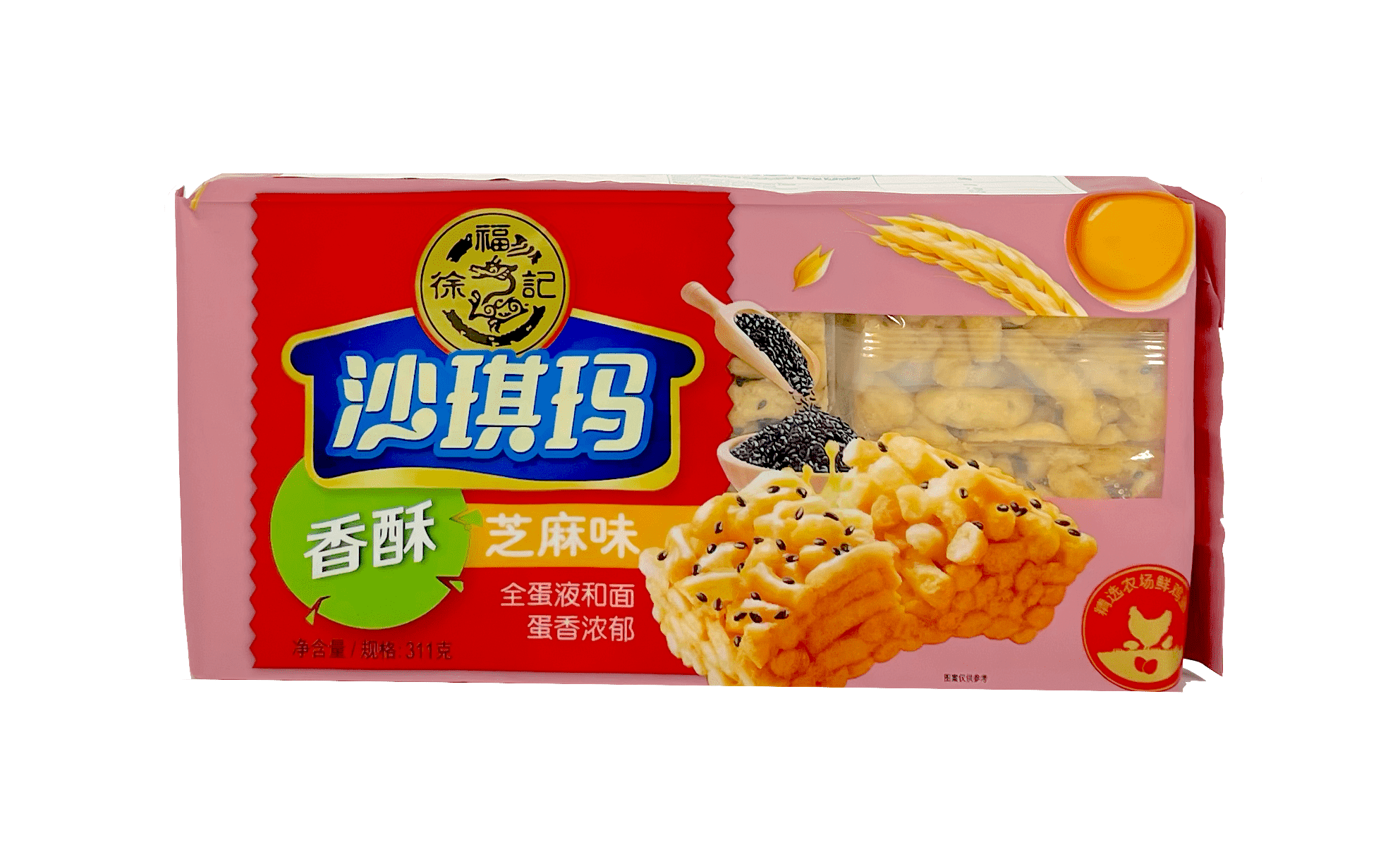 Shaqima-Sesame Flavour 311g Xu Fu Ji Kina