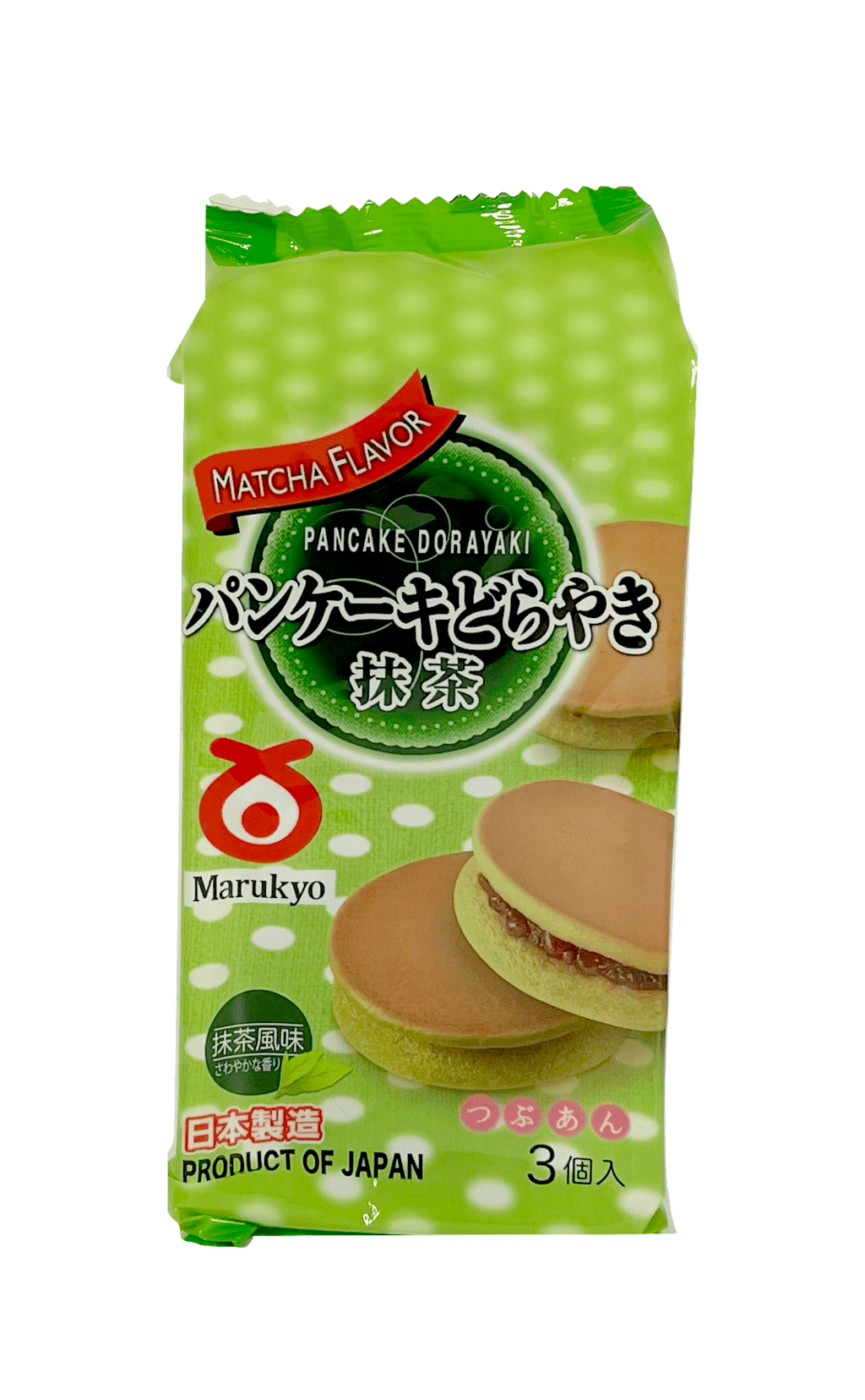 Pancake Dorayaki Matcha 150g Marukyo Japan