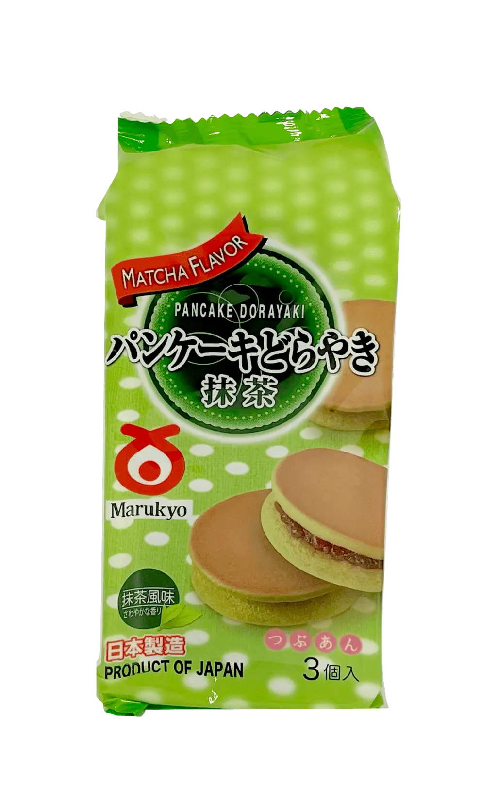 Pancake Dorayaki Matcha 150g Marukyo Japan
