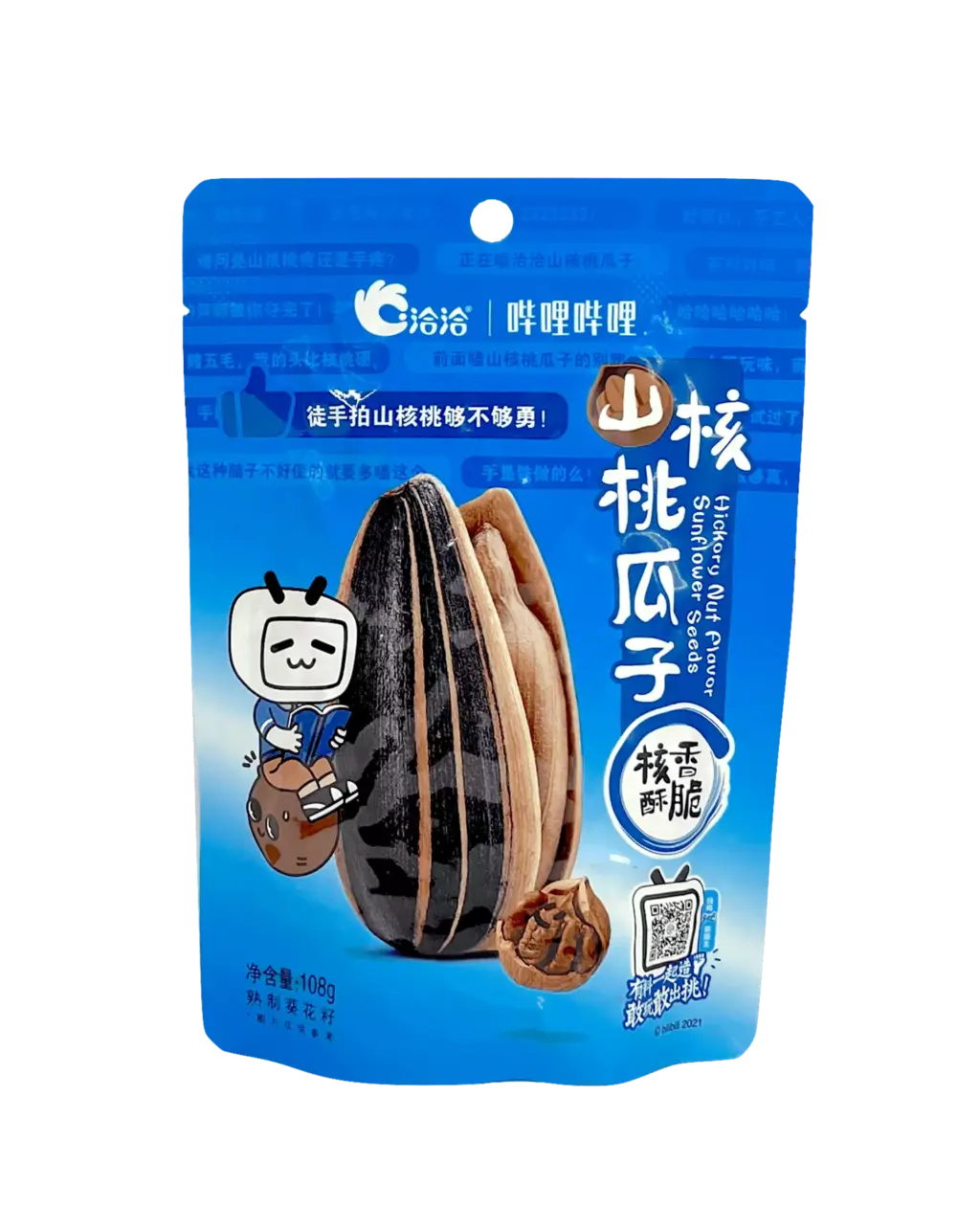 山核桃瓜子   108g 洽洽 中国