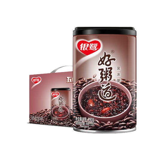 Congee Black Rice 280gx12st/Box Yin Lu China