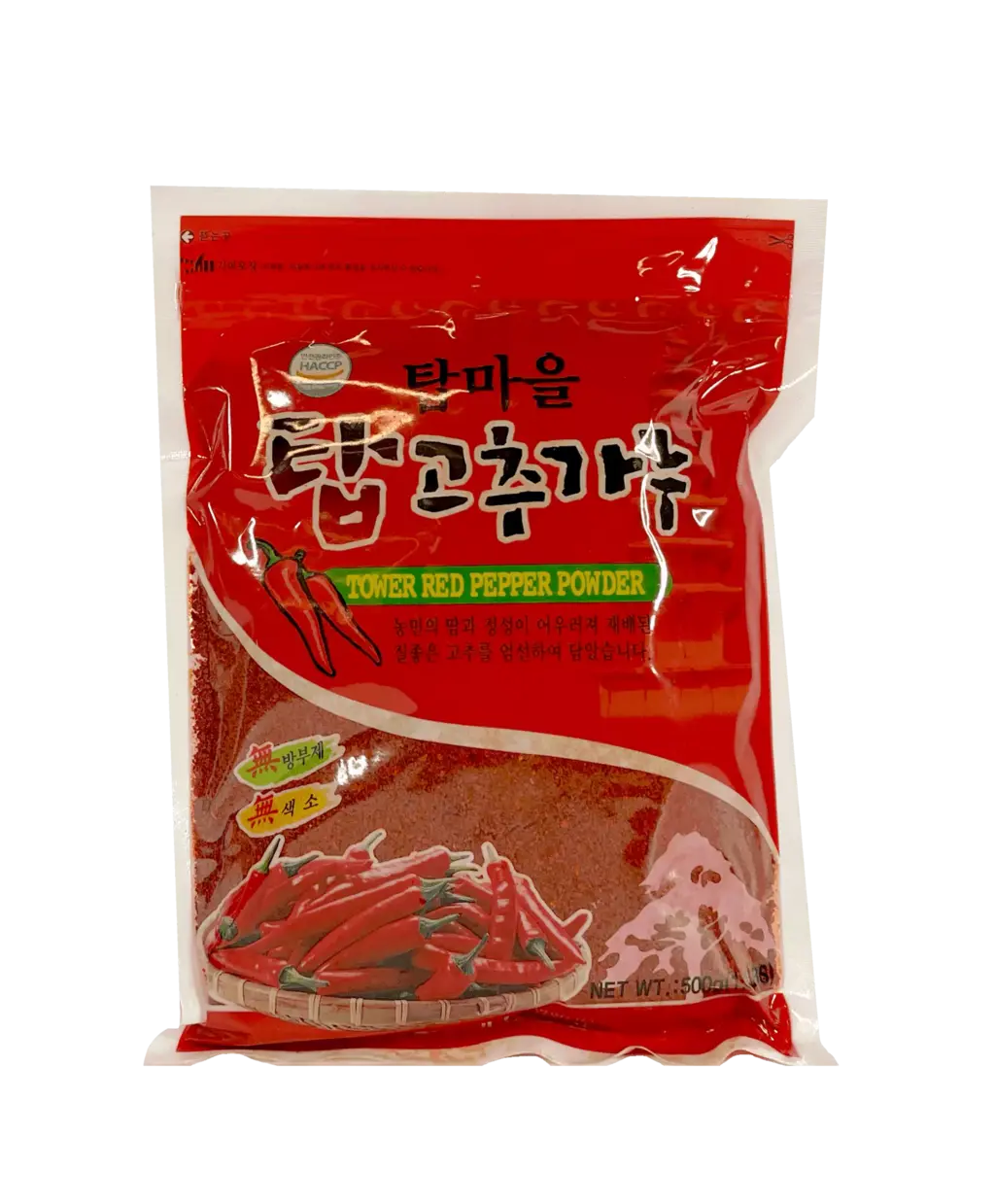泡菜 辣椒粉 含辣椒籽粗粉 500g Coarse,  Dae Kyung - 中国