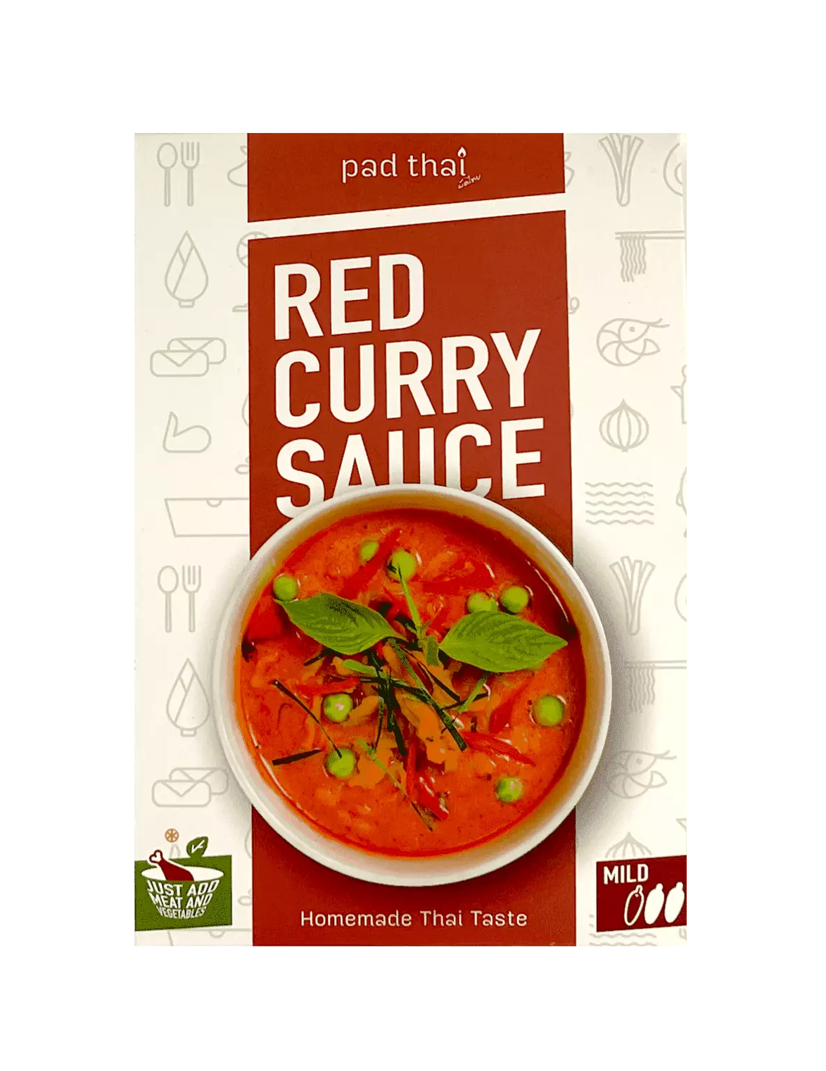 Röd Currysås 200g Pad Thai Thailand