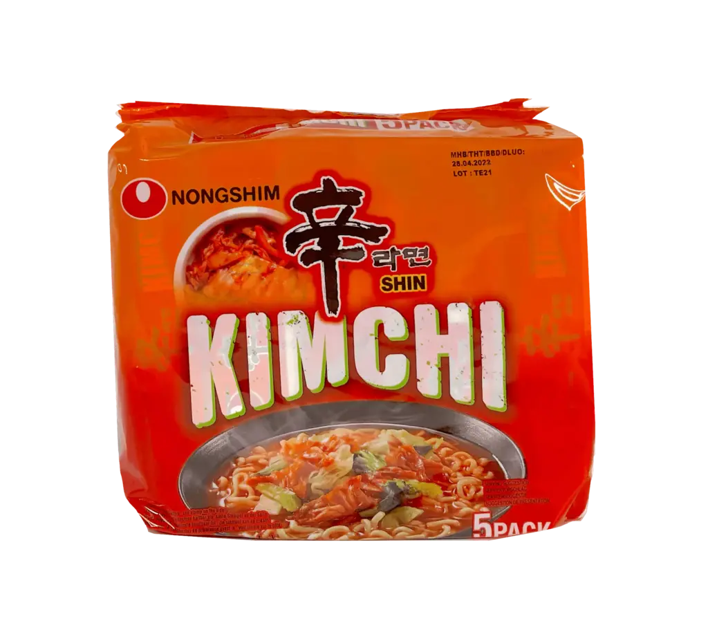 方便面 泡菜风味 120gx5st/包 农心 韩国