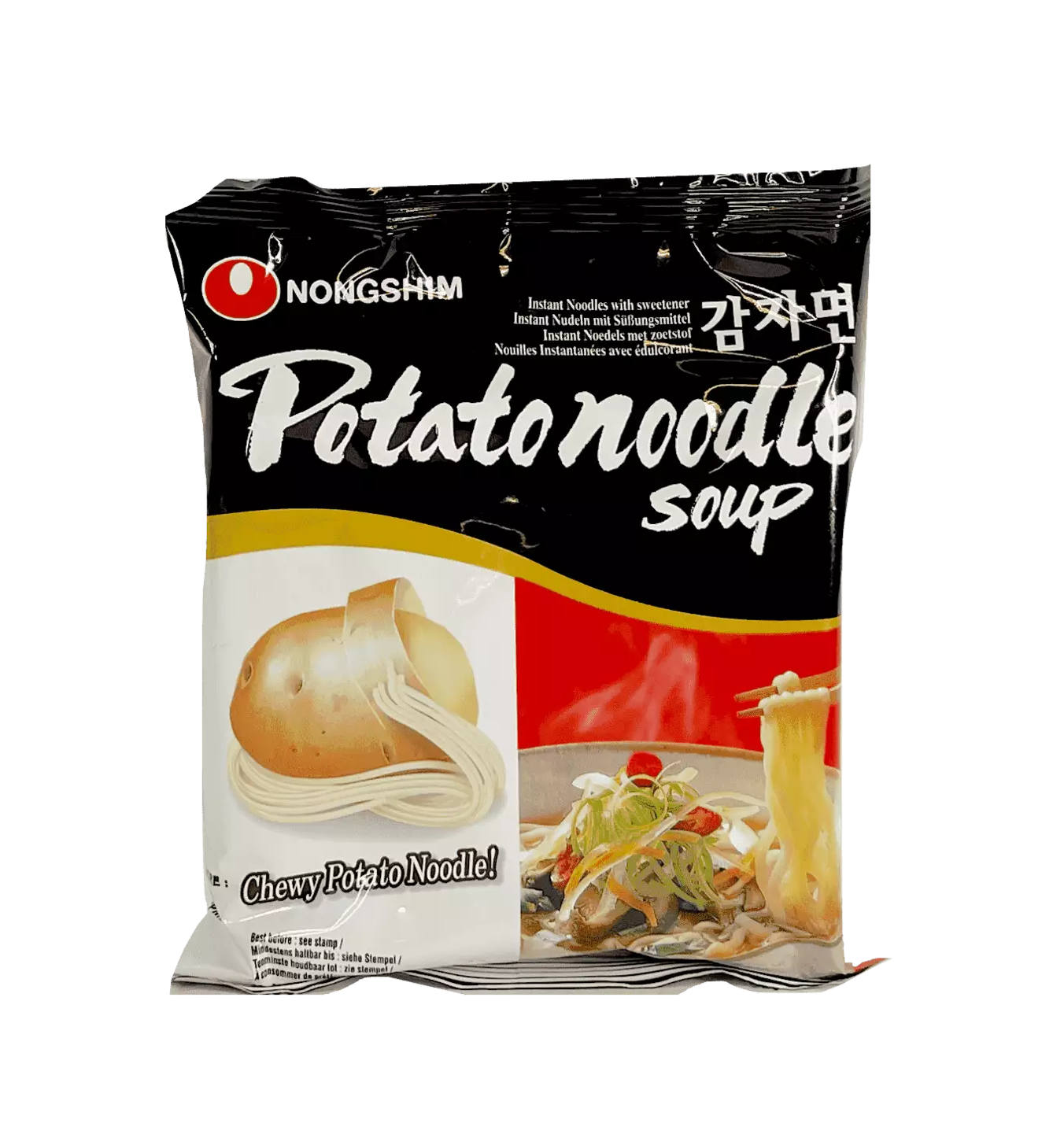 Instant Potato Noodles 100g Nongshim Korea