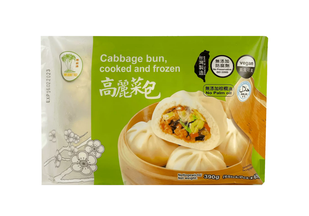高丽菜包 冷冻 65gx6颗 椰树牌 台湾
