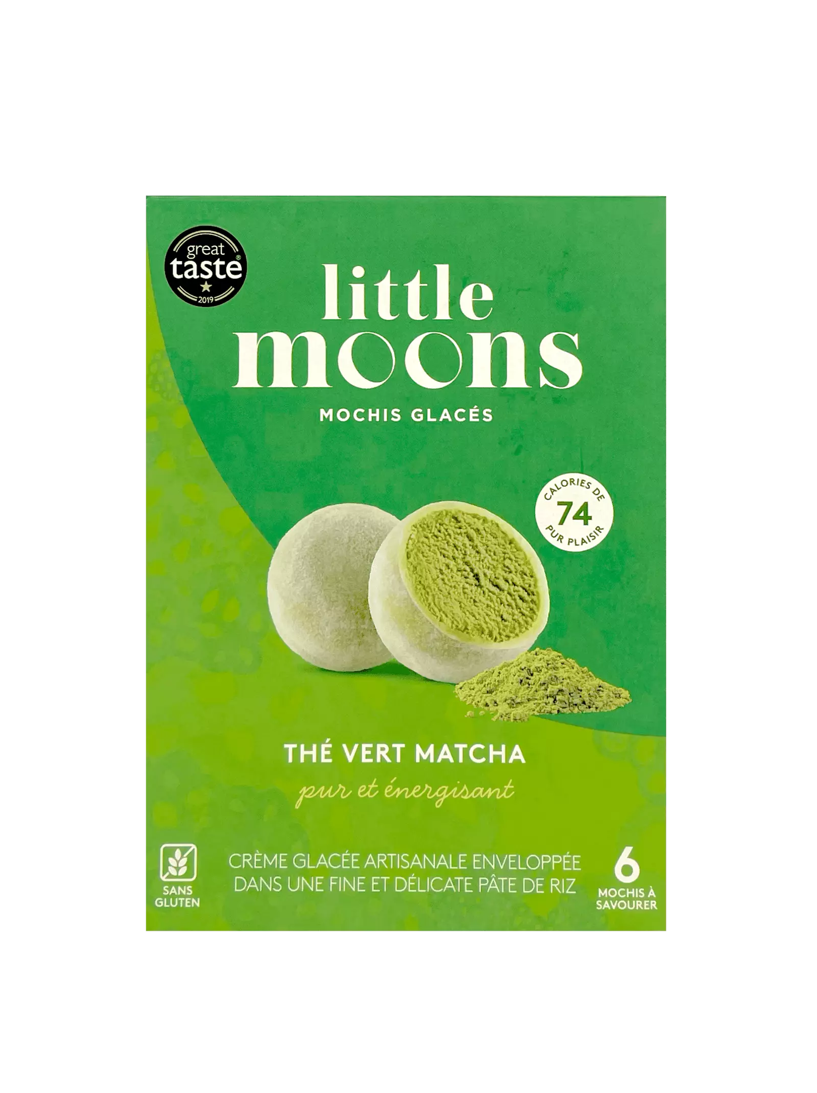 麻糬冰淇淋 抹茶口味 冷冻 192g Little Moons 英国