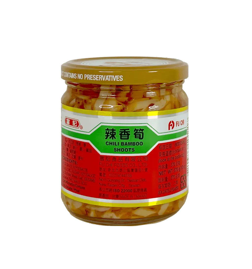 Bamboo Shoots Chili 370g - Fu Ji Taiwan