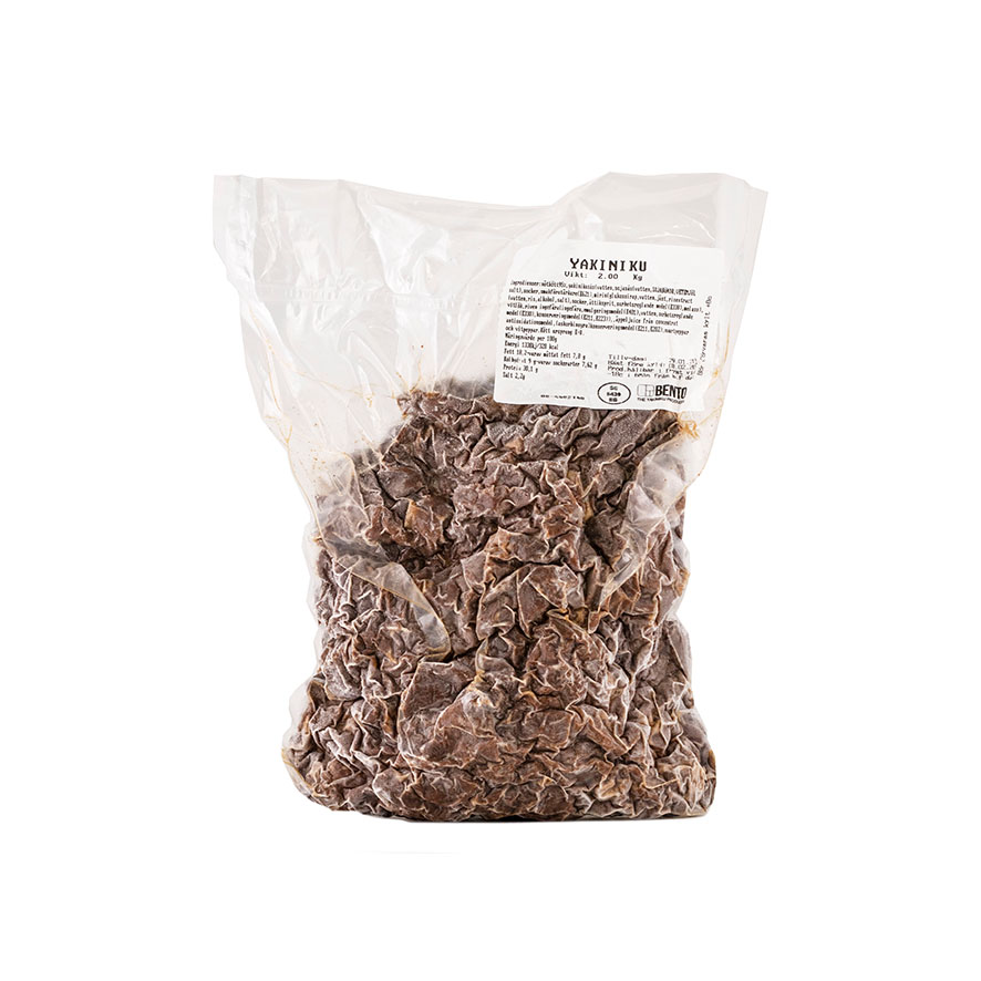 Yakiniku Beef Sliced With Soy Sauce 2kg