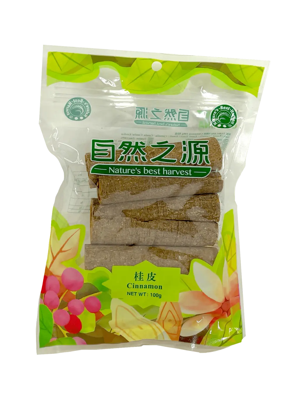 干燥肉桂 (桂皮) 100克 自然之源 中国