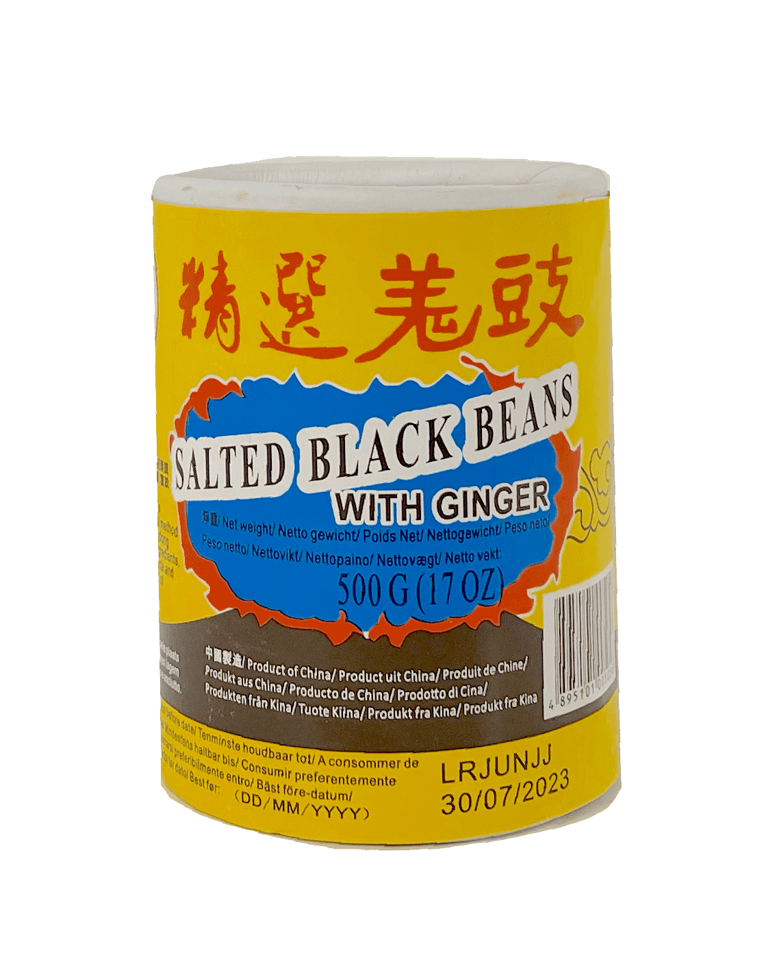 Salted Black Bean with Ginger Flavour 500g Golden Lily China