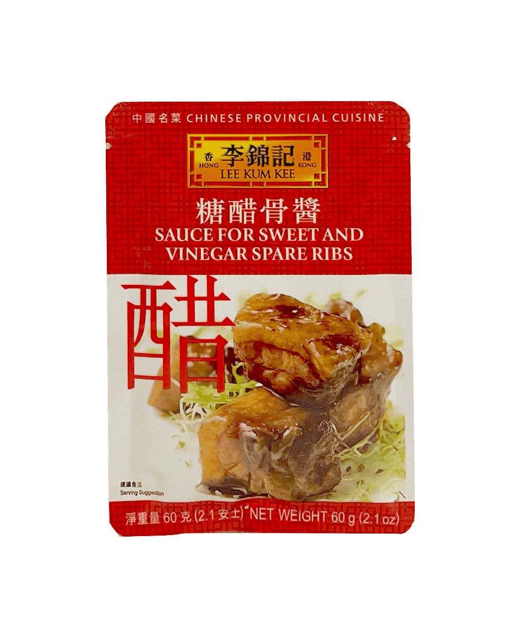 Sauce for Sweet & Vinegar Spare Ribs 60g LKK China