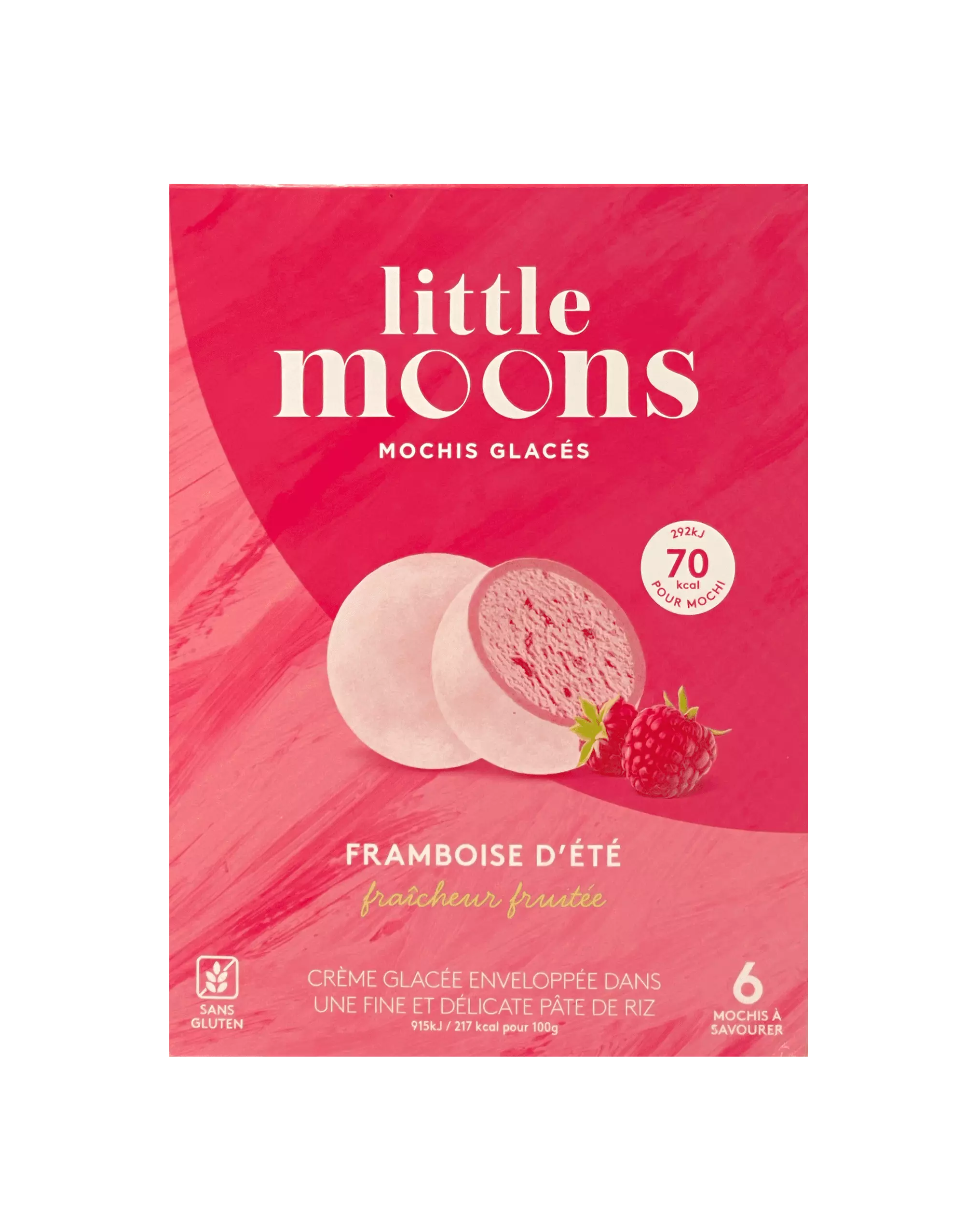 麻糬冰淇淋 桑椹红莓口味 冷冻 192g Little Moons 英国