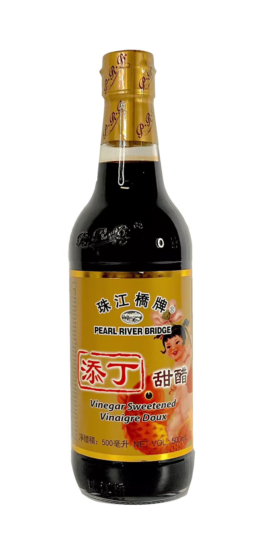 添丁 甜醋 500ml 珠江桥牌 中国