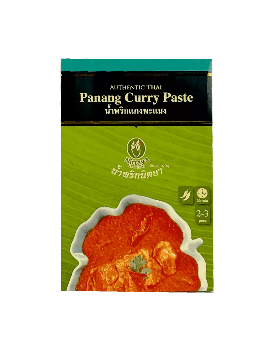 Best Before: 2022.08.26 Panang Curry Paste 50g Nittaya Thailand