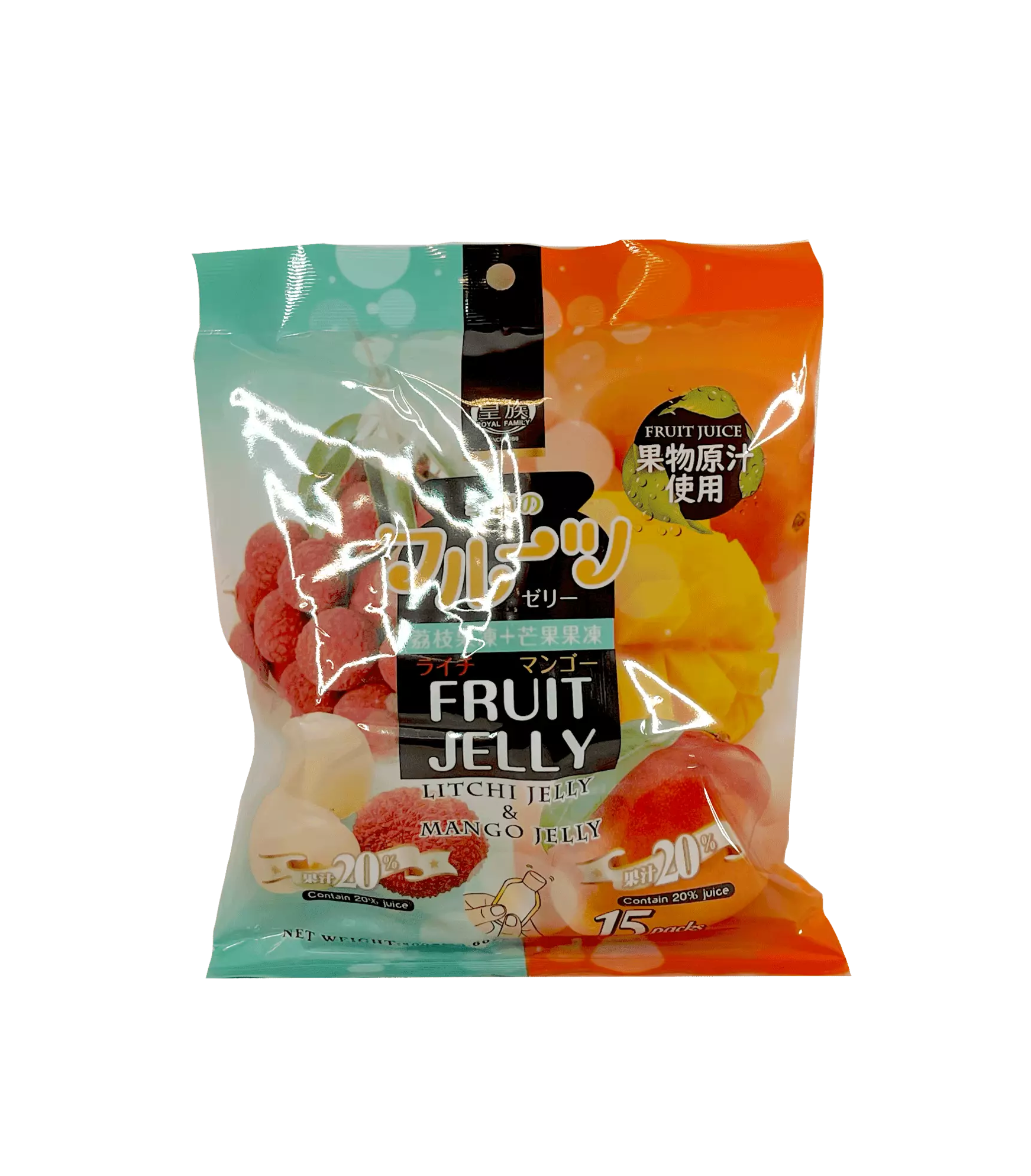Gelé Lychee/Mango 300g Royal Famliy Taiwan