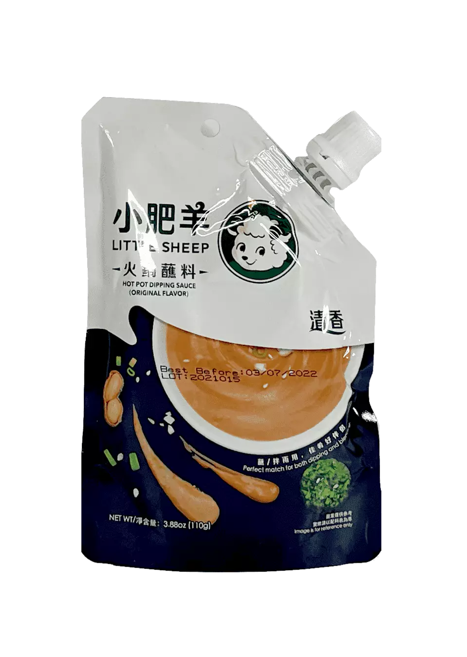 火锅蘸酱 清香 110g 小肥羊 中国