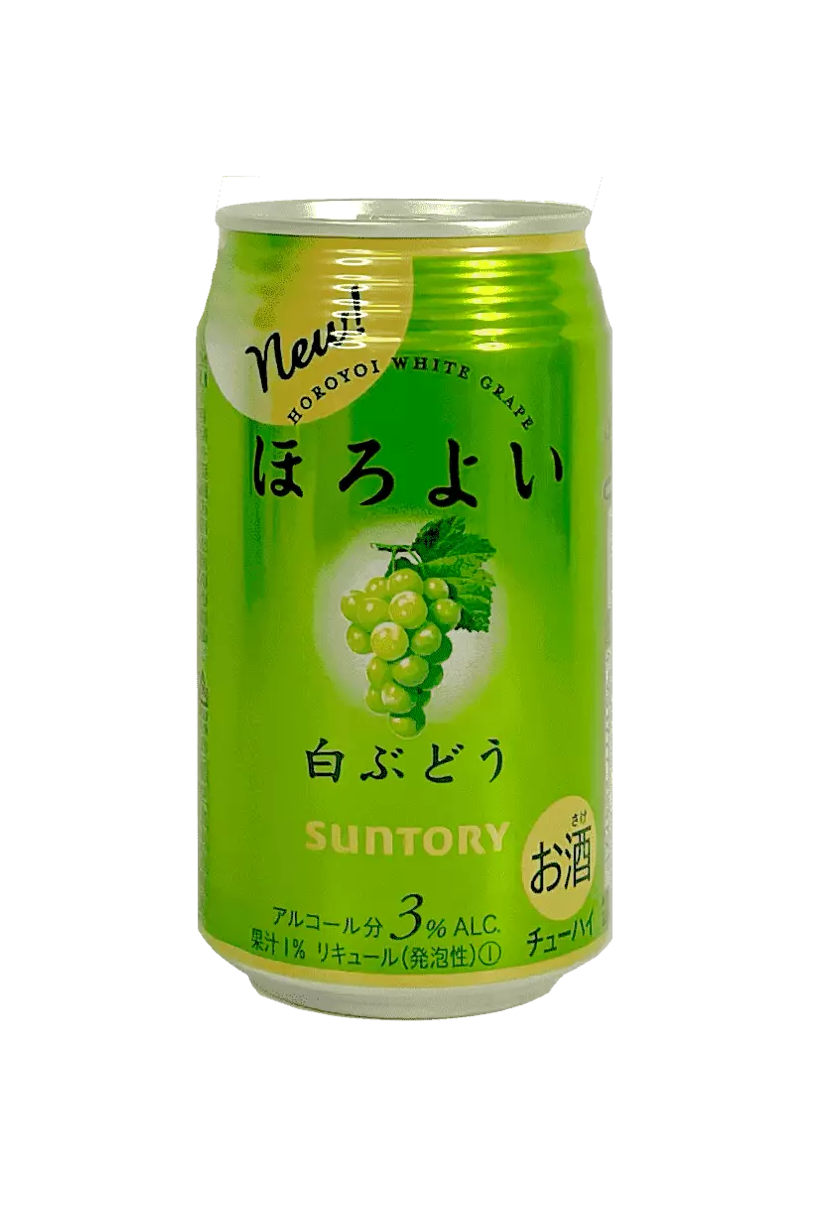 Horoyoi Vit Druva Smak Alc3% 350ml Suntory Japan