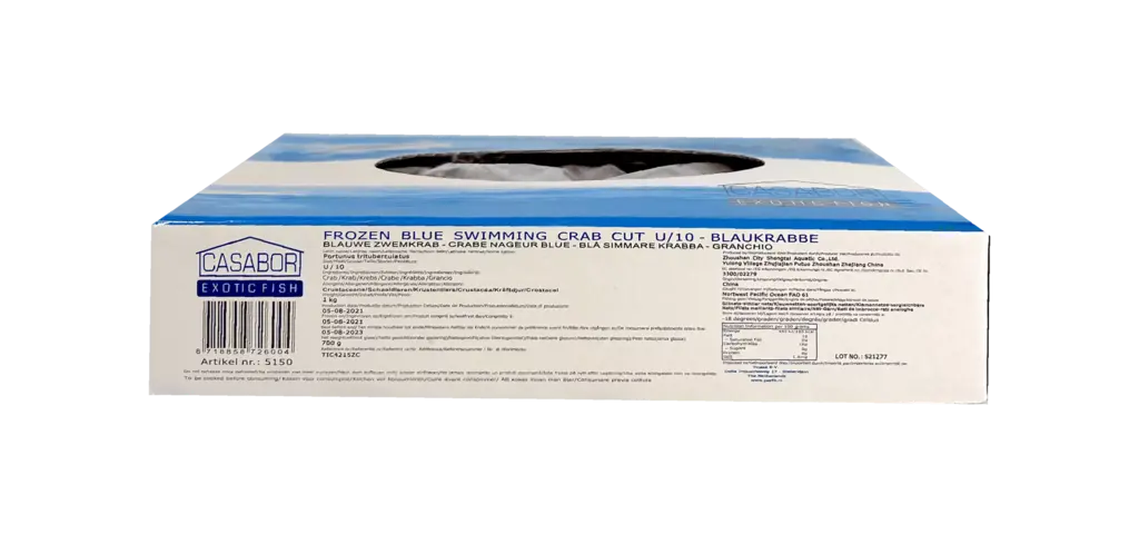 Crab Floral Half Cut Frozen 700g China
