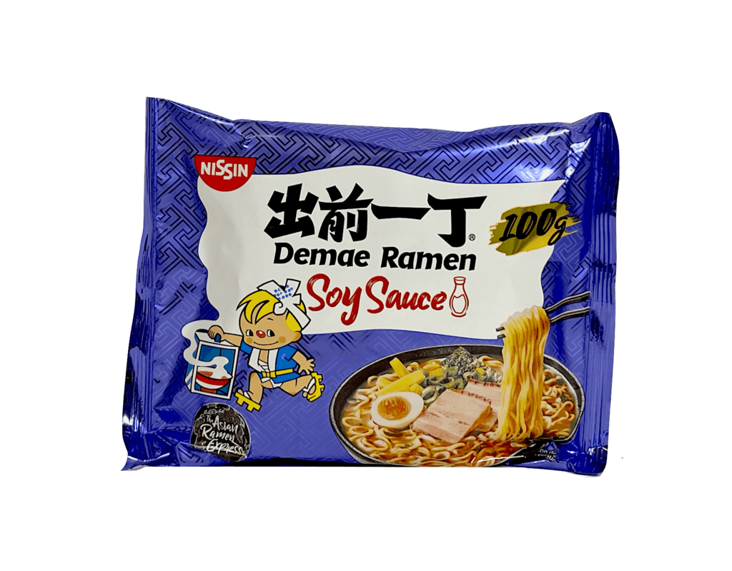  Instant Noodles Tokyo Soy Flavour 100g Nissin Japan