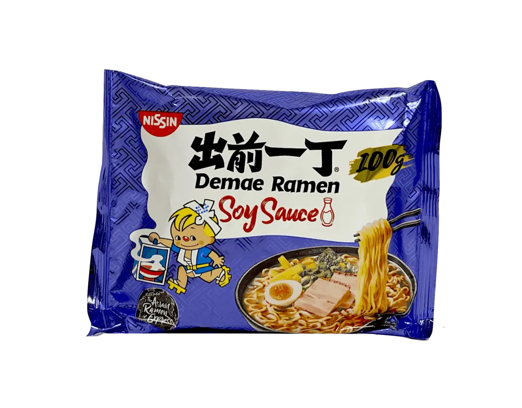 Snabbnudlar Tokyo Sojasmak 100g Nissin Japan