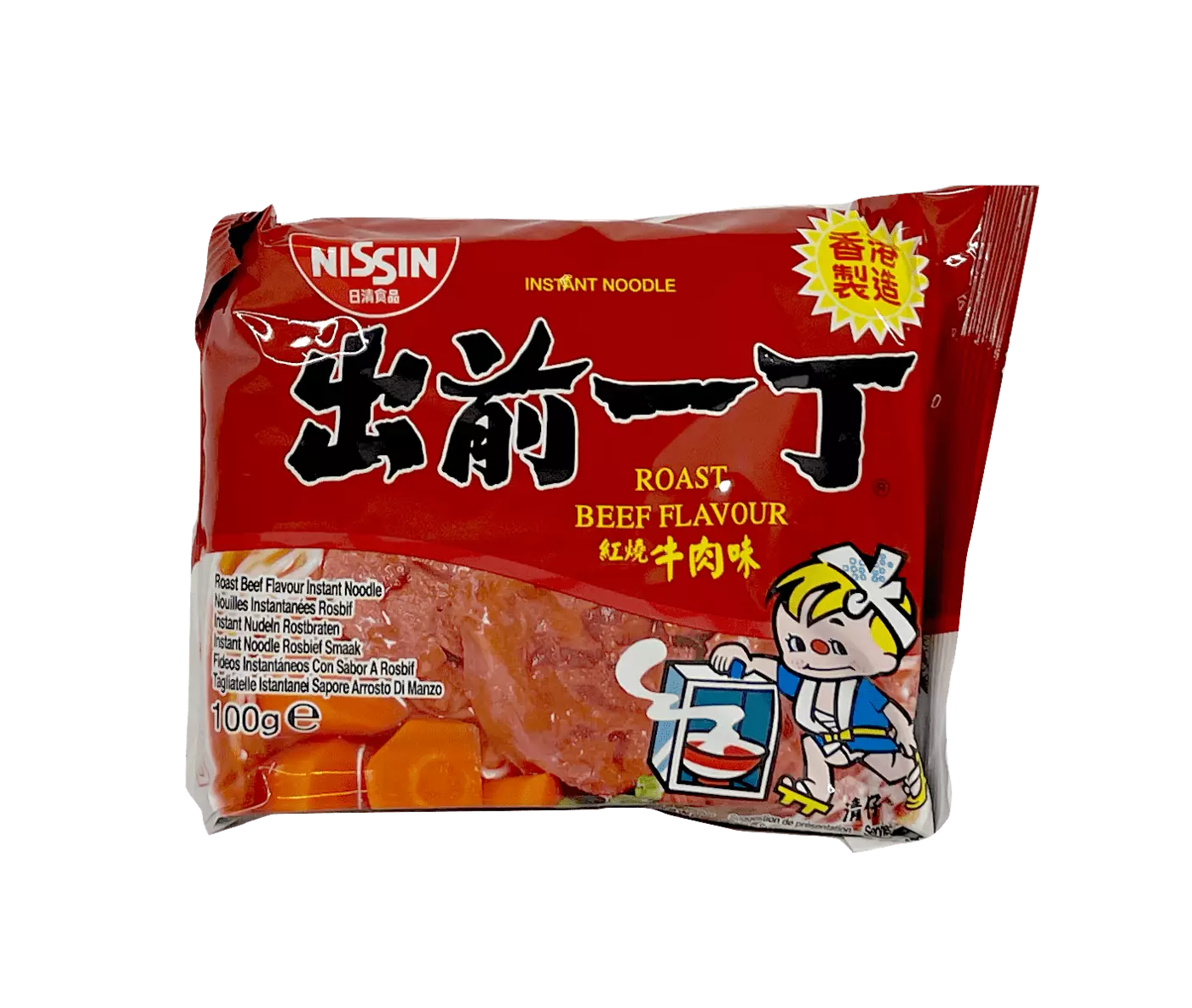 出前一丁 红烧牛肉味 100g 日清 香港