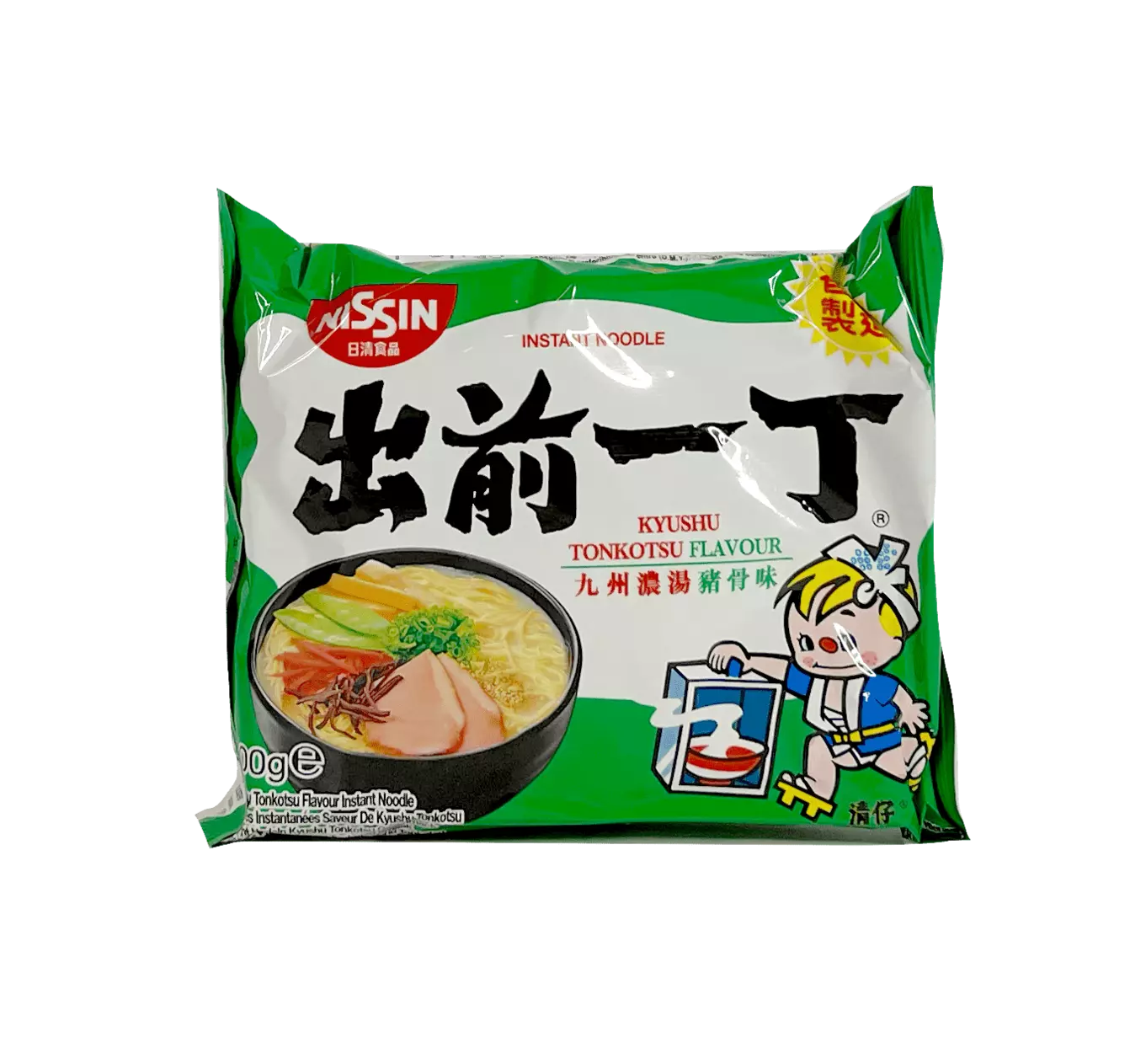 Instant Noodles Ramen With Kyushu Tonkotsu Flavor 100g Nissin Hong Kong