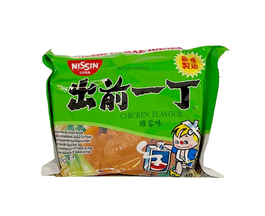 Instant Noodles Ramen With Chicken Flavour 100g Nissin Hong Kong