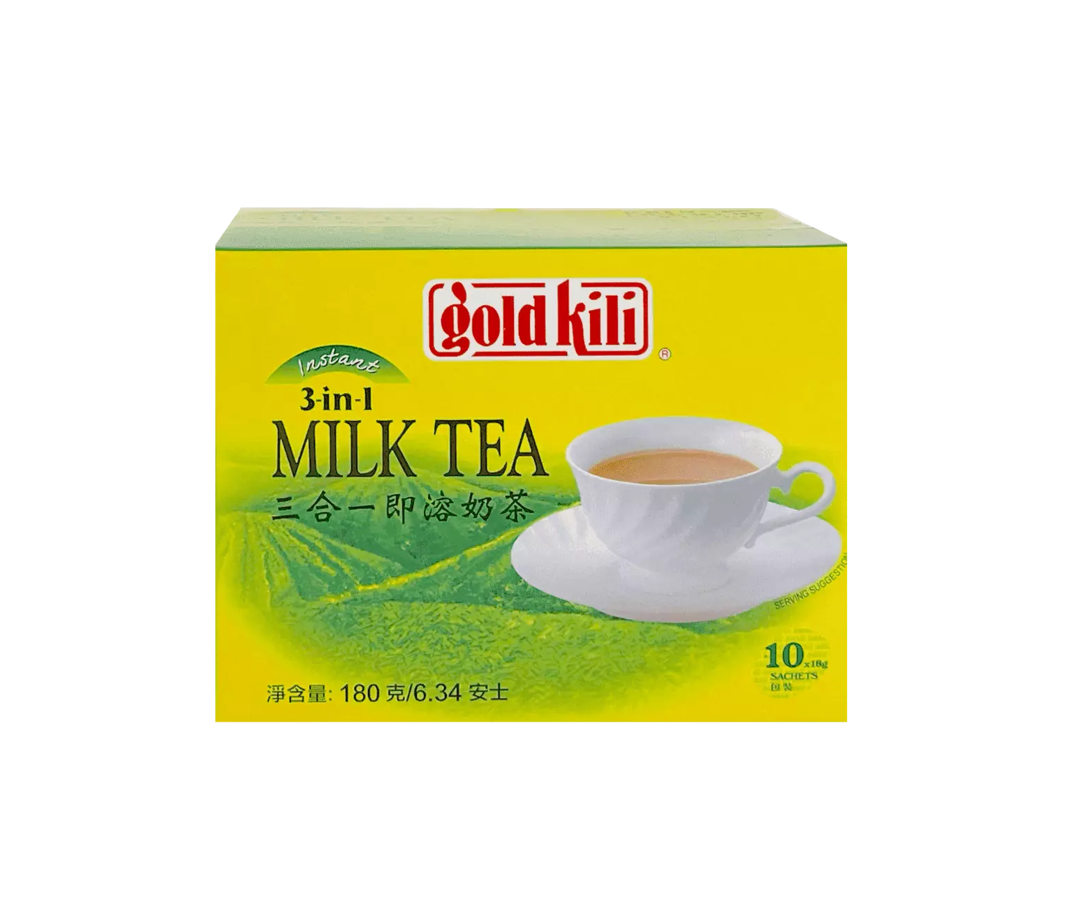 三合一即溶奶茶 18gx10st/盒 Gold Kili 新加坡