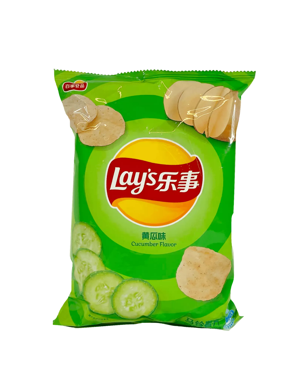 Potato Chips-Cucumber Flavour 70g Lays China