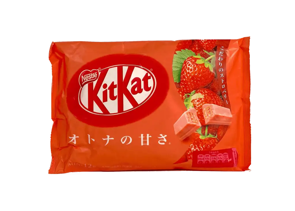 KitKat Strawberry Flavour 124.3g Japan