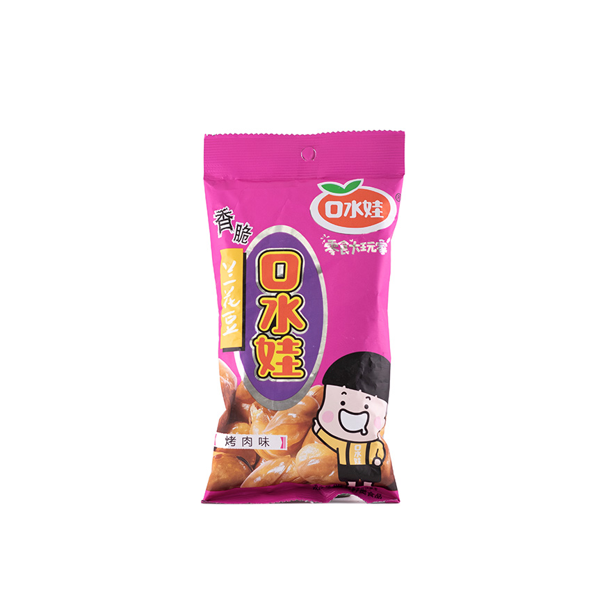 Bredbönor Med BBQ Smak 75g Kou Shui Wa CN