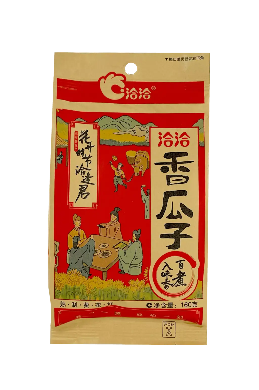 香瓜子 百煮入味香 160g 洽洽 中国