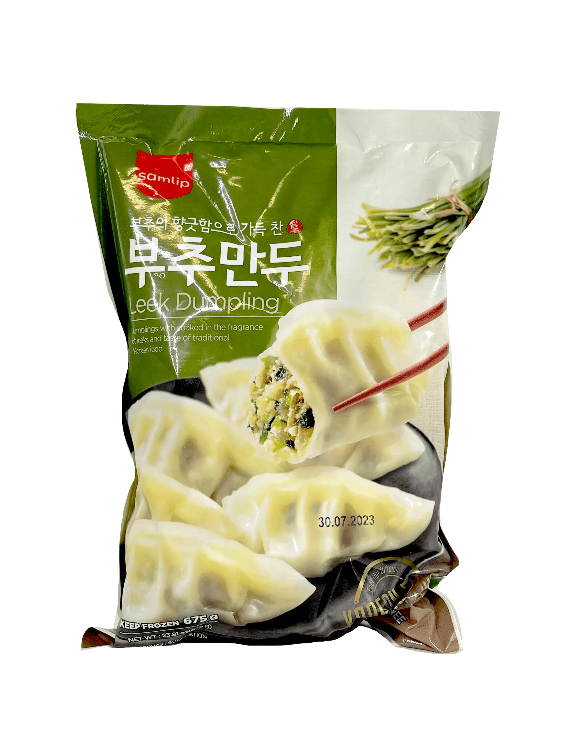 Dumpling Gräslök 675g Samlip koreansk