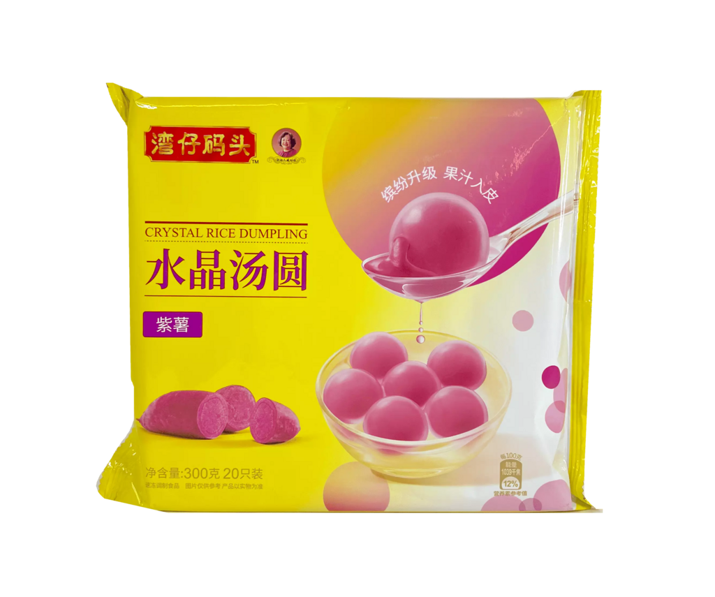 Rice Balls With Purple Sweet Potato Flavor 300g Wzmt China