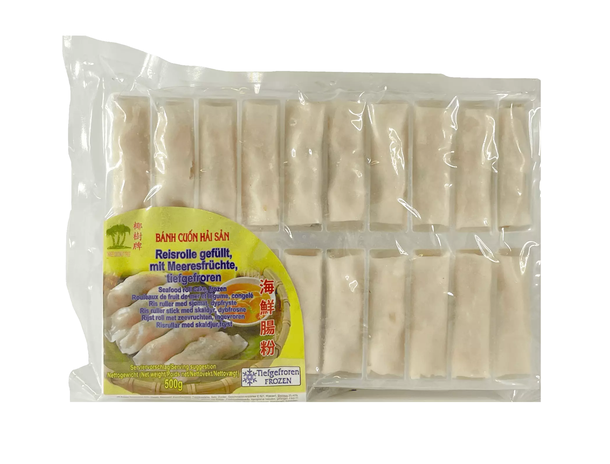 Rice Dough With Seafood Filling Frozen 500g TCT Vietnam