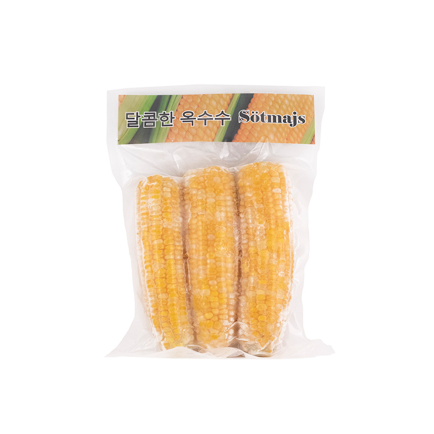 Corn Frozen Sweet 3pcs/pp 900g - China