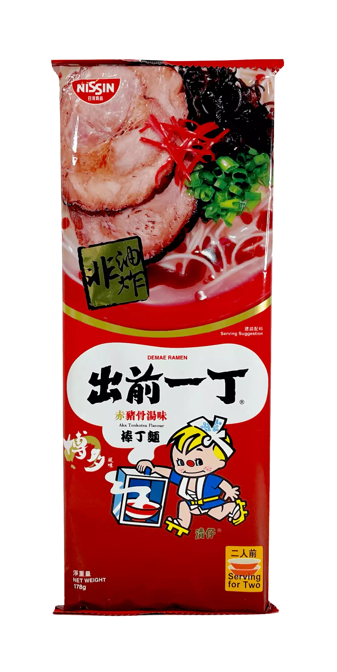 Instant Noodles Aka Tonkotsu 174g Nissin  China