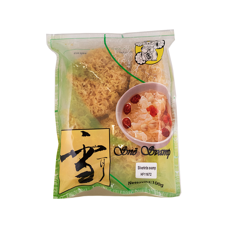 Dried Snow Mushroom 100g Lucky Katt Vietnam