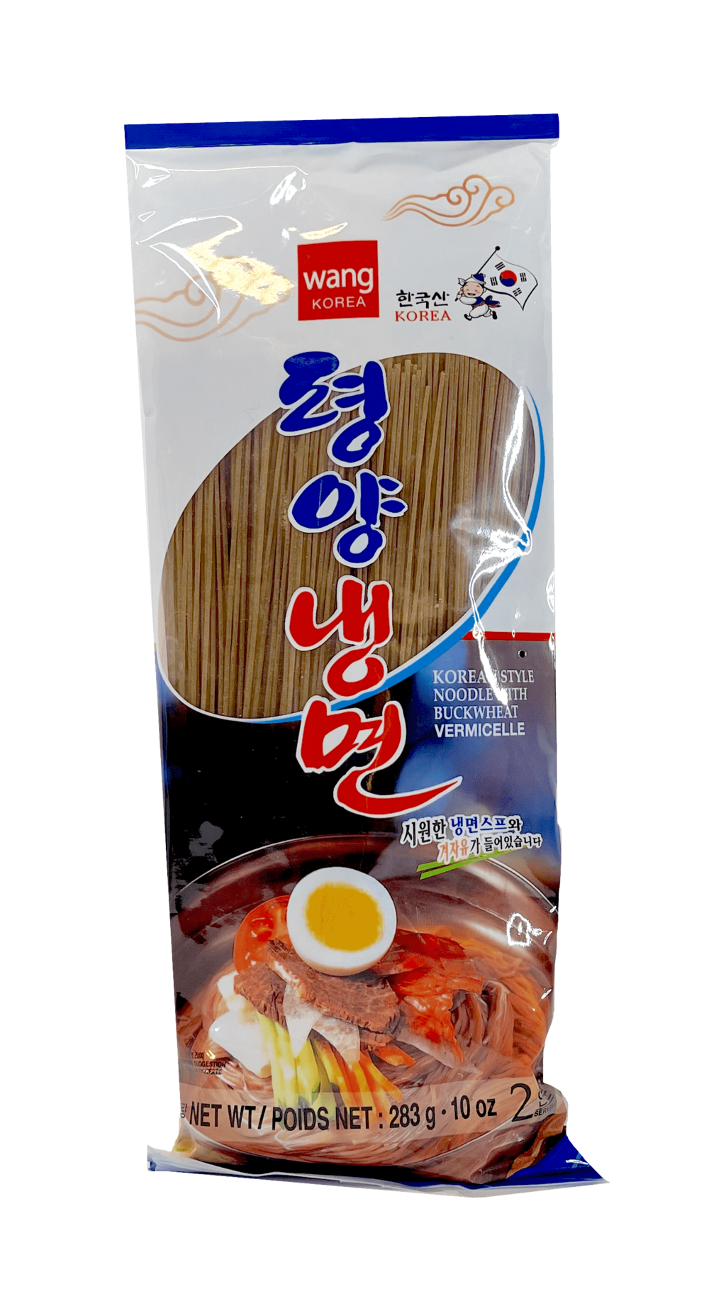 Buckwheat Noodle/Cold Noodle with/Seasoning 283g Wang Korea