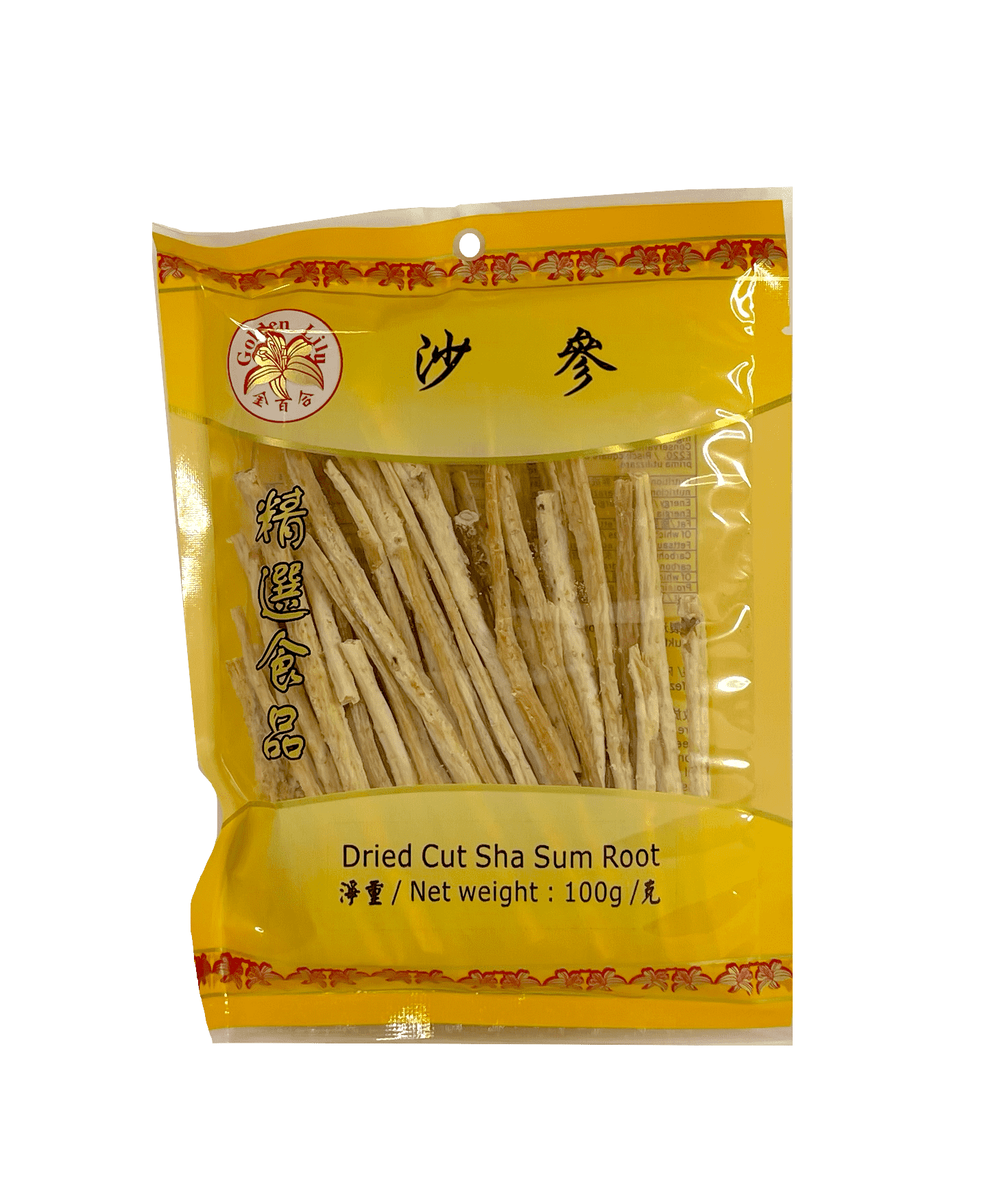 Sha Sum Roots 100g Golden Lily China