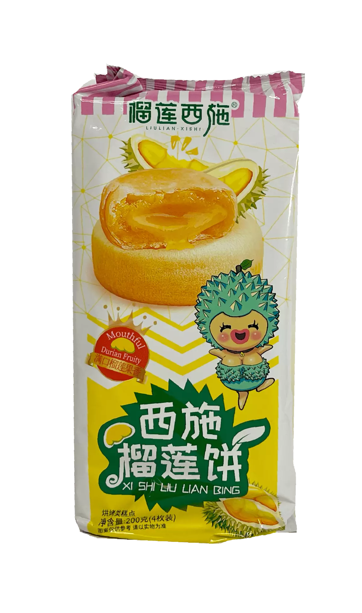 Kaka Med Durian/Lava Smak 200g Kina