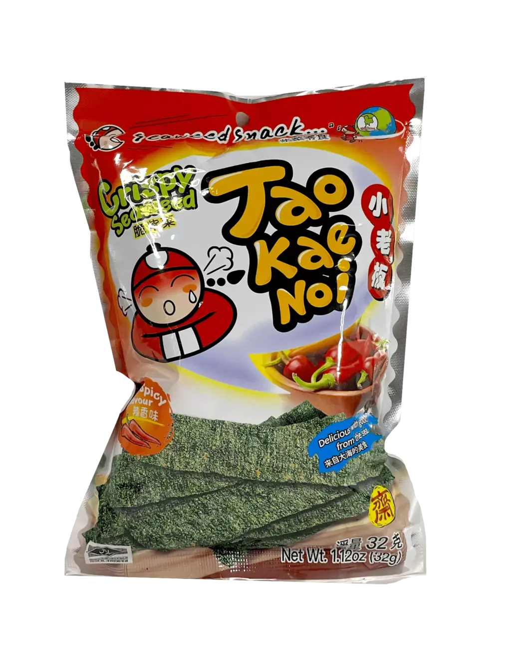 泰式 辣香味 脆紫菜 32g 小老板