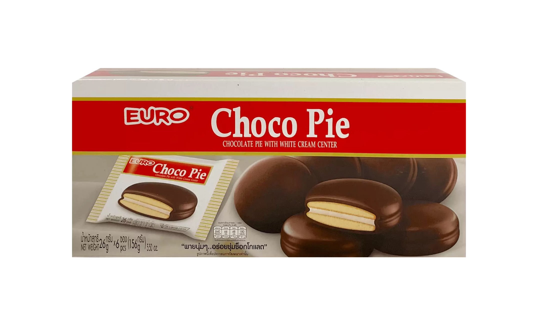 Choco Pie 156g EURO Thailand