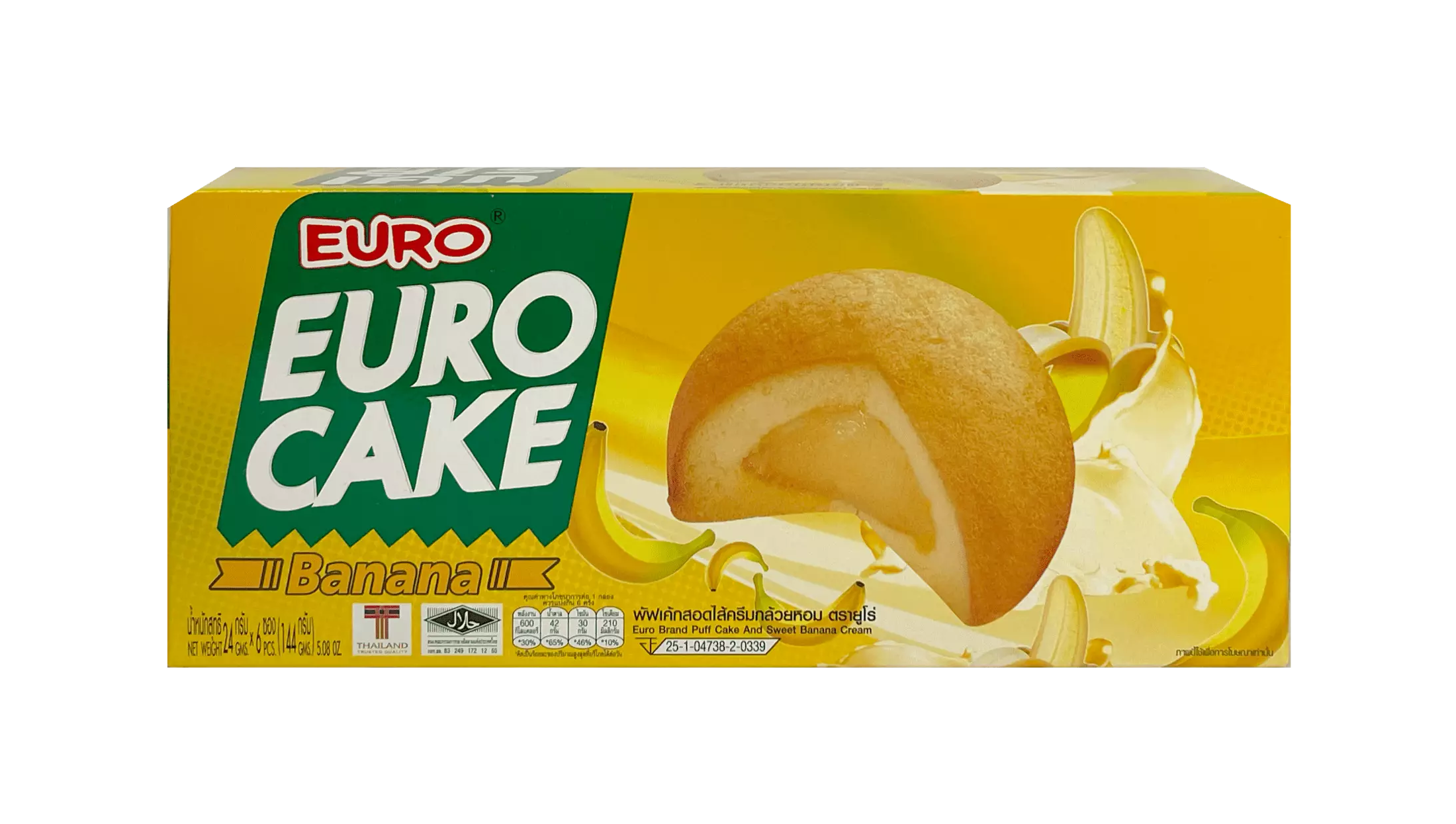 Cake With Banana Flavour 144g EURO Thailand